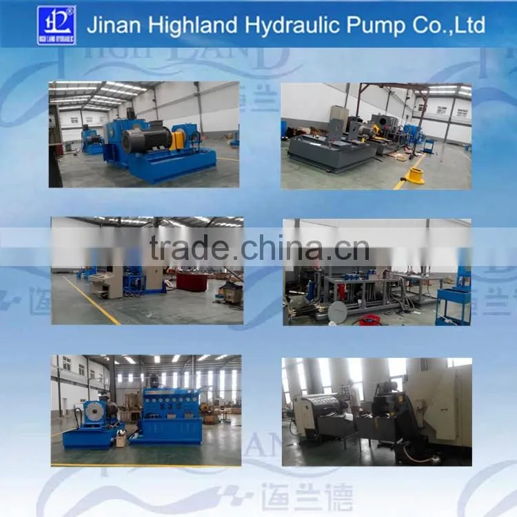 pv piston pump/mf piston motor/gearbox reducer hydraulic control system