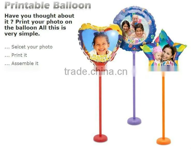 DIY Inkjet photo paper printing Balloon (print photo on balloon, decoration and gift, personalized product)
