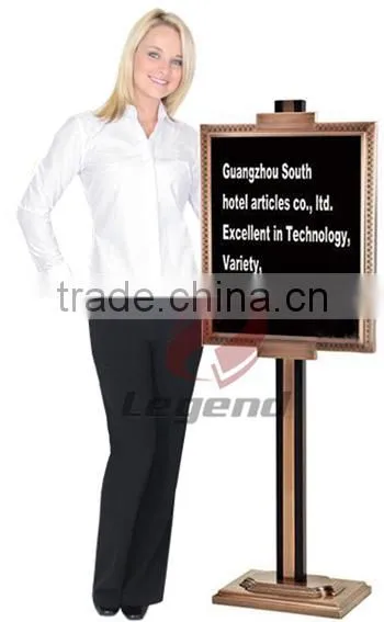 2015 hot sales Custom design advertising stand alone sign