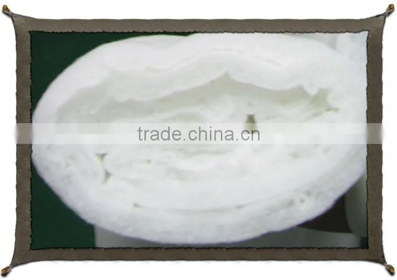High CLO value polyester wadding for garment