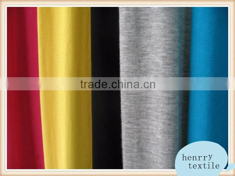95% polyester 5%spandex single jersey,lycra fabric