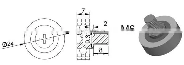 DR24 drawer bearing roller refrigerator for sale