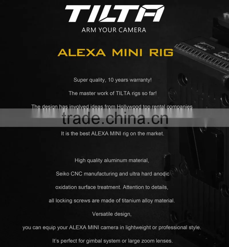 TILTA ARRI ALEXA MINI ESR-T06-A Camera RIG 15mm lightweight baseplate Battery plate