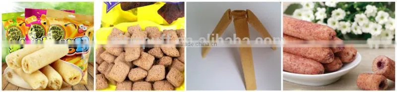 Professional twin screw puff snack/core-filling snack/corn puff snack extruder