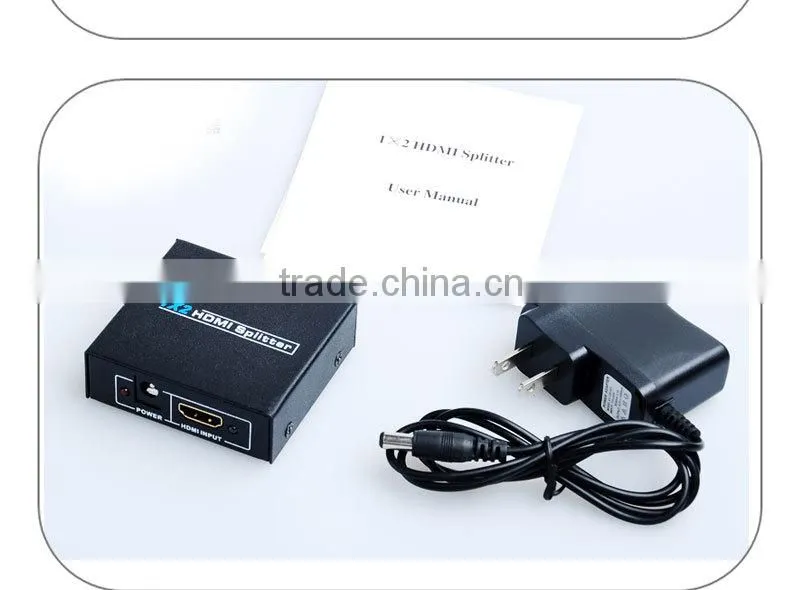 HDMI Splitter Amplifier 1 In to 2 Out Dual Display