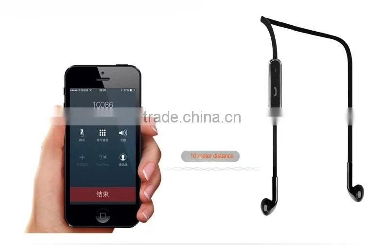 2015 Wireless bluetooth nosie cancelling 4.1 earphone headphone for mobile phone
