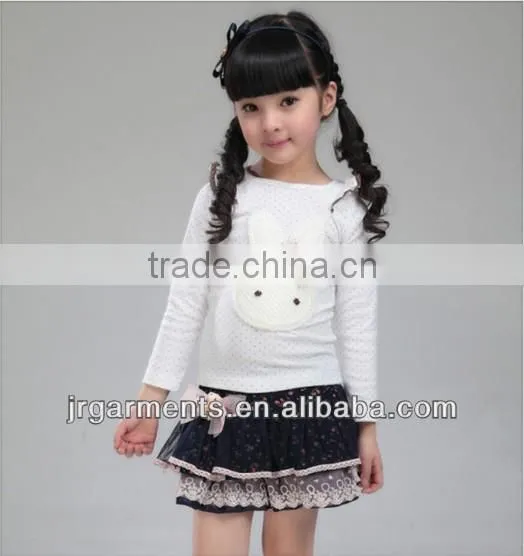 kids top fashion girl t shirt