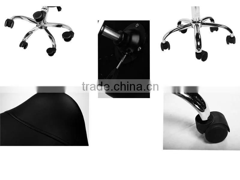 COMFY MA04 Chrome Salon Saddle Stool