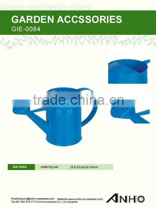 hot-sale metal water can decorative gardening