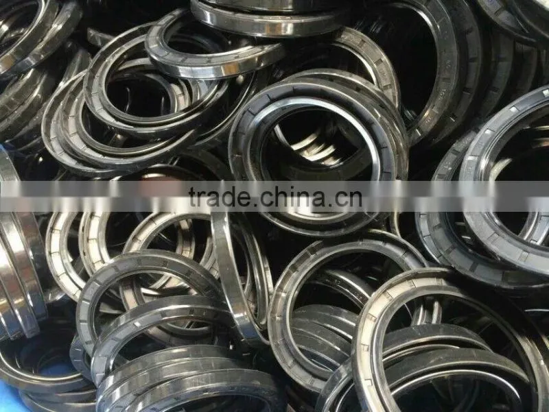 Top quality with best price Double lips stainless steel ptfe oil seal