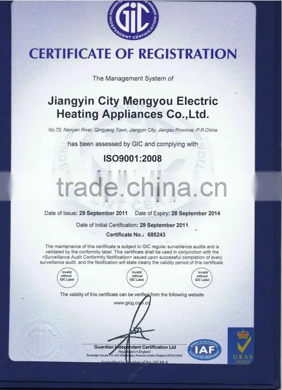 customized industrial electric immersion heater 120v 220v