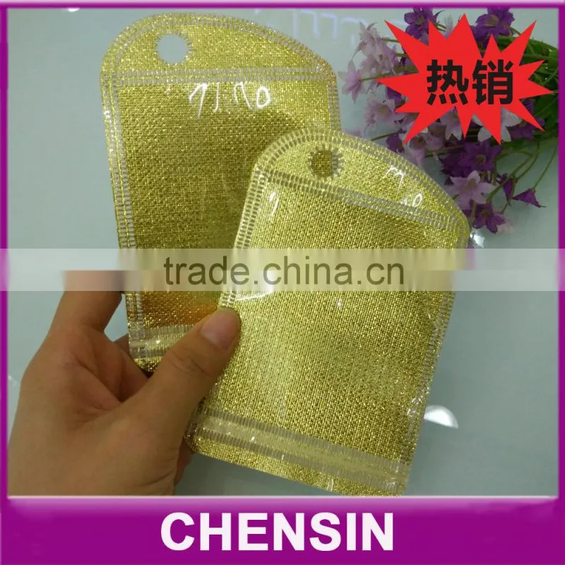 8.5*13cm(3.35*5.1")accessories zip pouch/pvc small bag/plastic packaging sleeve/poly bag