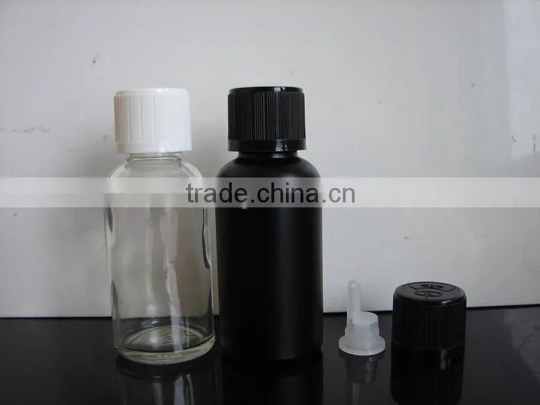 essential oil glass bottle with child proof cap