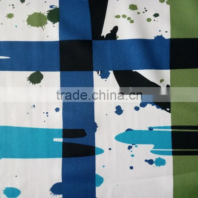 75D *200D 100%Polyester memory print fabric for garment