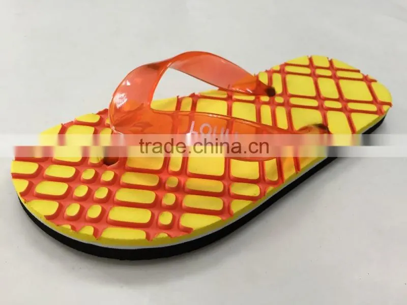 663 LOULUEN Unisex Colorful Check Kids Flip Flops Beach Slipper