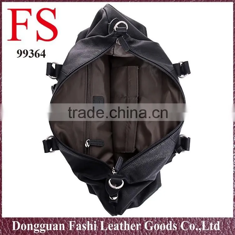weekend outdoor overside leather travel bag
