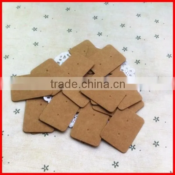 Customized Printed Earring Paper Accessory Cards For sale