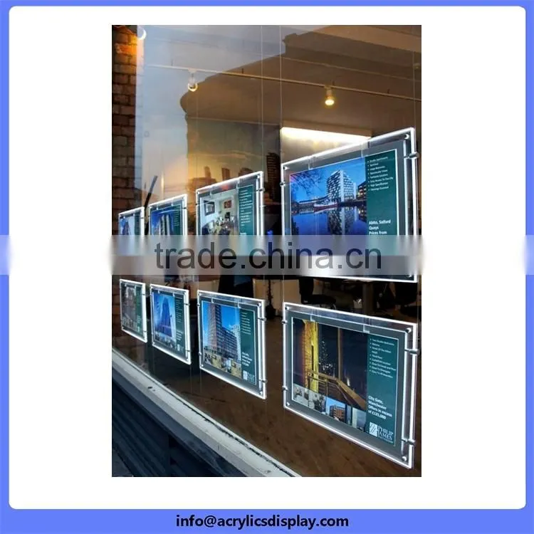 Professional manufacturer High reflective acrylic led cinema light box