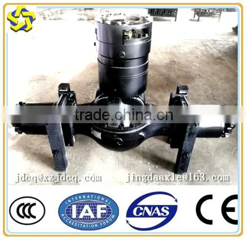 full hydraulic drive axle assembly factory manufacturing Road roller axle Drum roller axle vabratory compactor axles spare parts