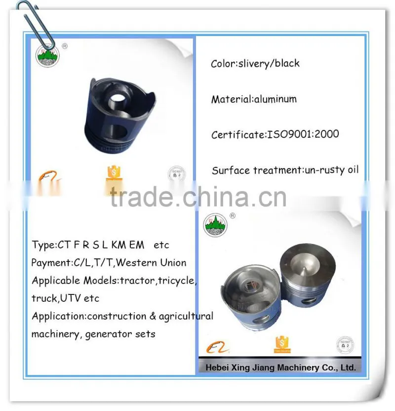 SF24 Piston for diesel engine in Hebei