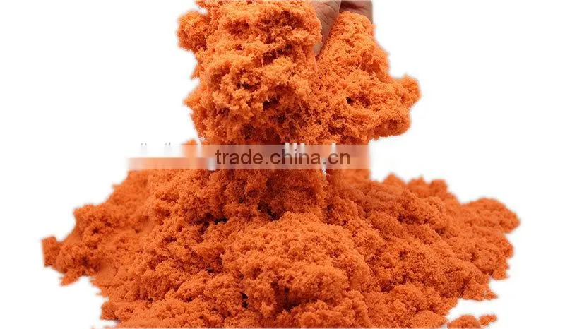500grams -magic moving modelling soft sand educational toys colored alive soft sand for kids red purple blue green