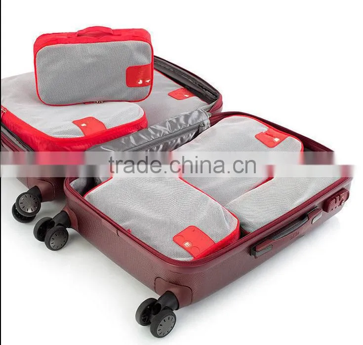 2016 new fashion packing cubes for travel luggage bag travel organizer bag