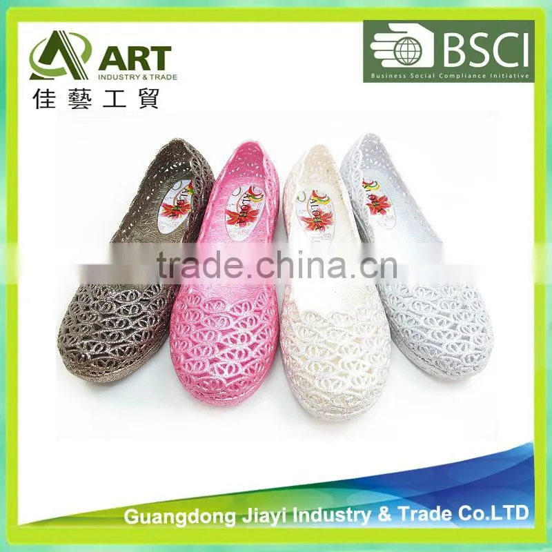 High Quality Lady Summer PVC Sandals 2016 Women Flat Shoes
