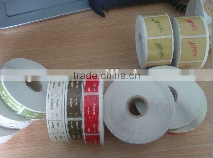 Adhesive sticker in roll