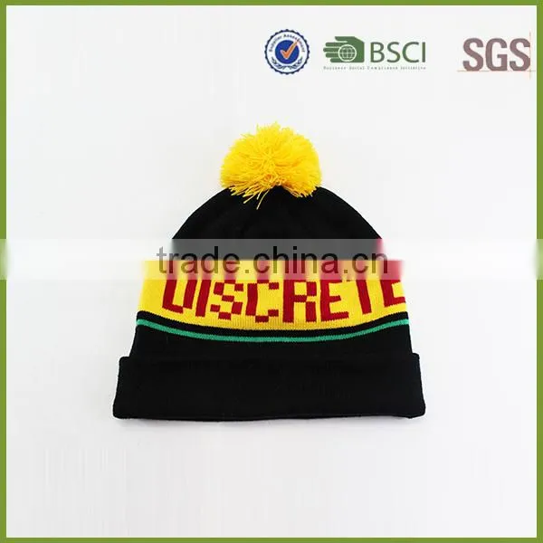 custom hip hop beanie hat/acrylic rib knit beanie/beanie knitting patterns free