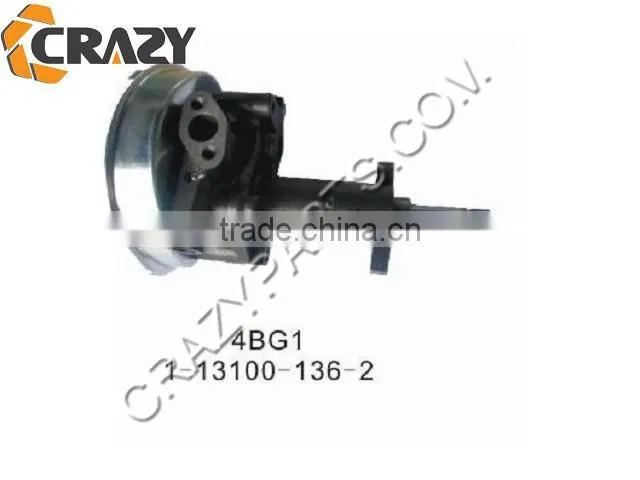 excavator spare parts diesel engine 4BG1 oil pump 1-13100-136-2