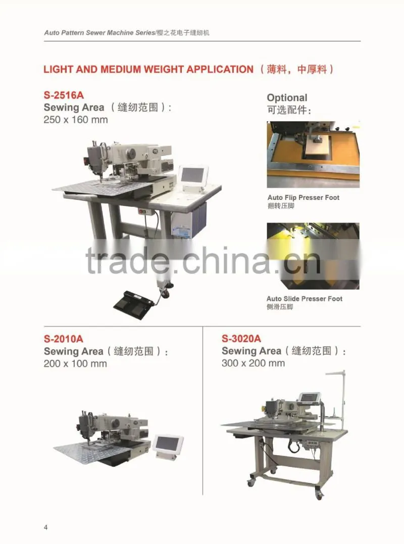 Multiple Velcro Sewing Machine (Pattern-Programmable)
