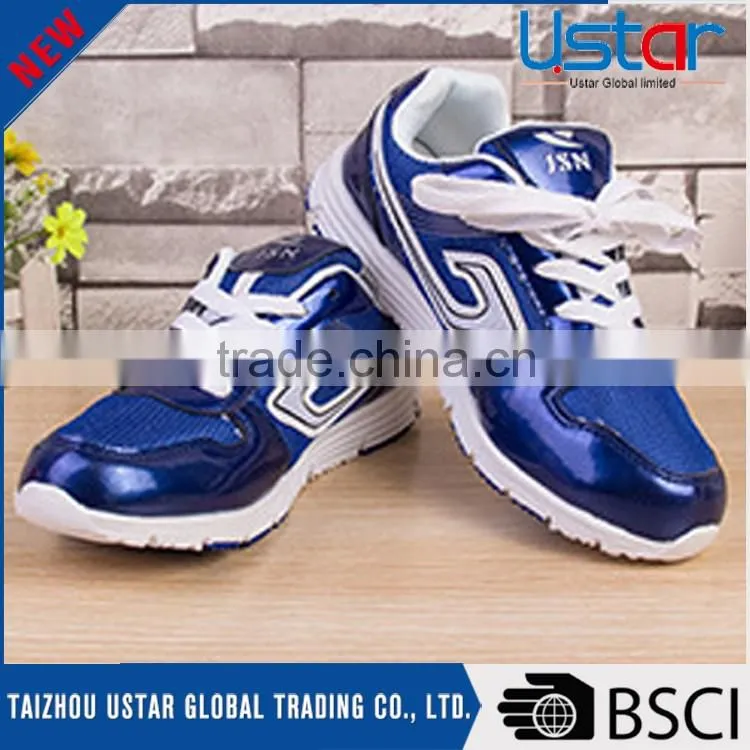 Assured quality cheap PU mesh women sport shoe