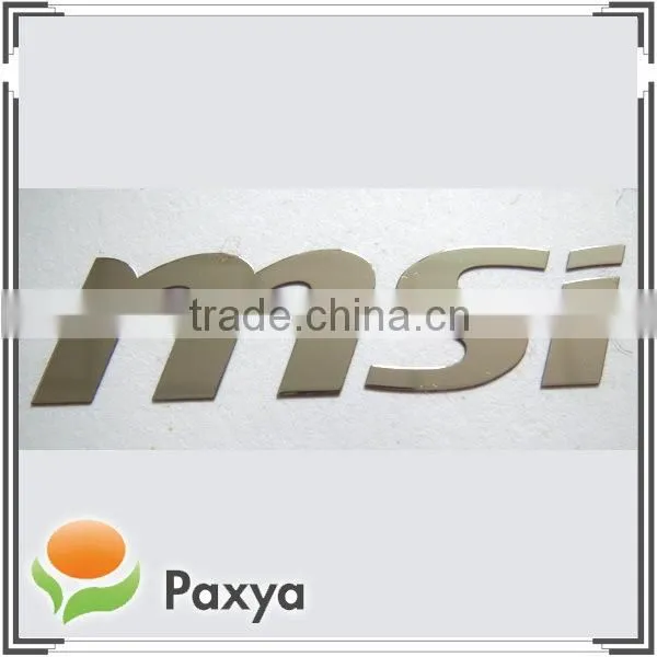 customized GPS navigator nickel metal company logo