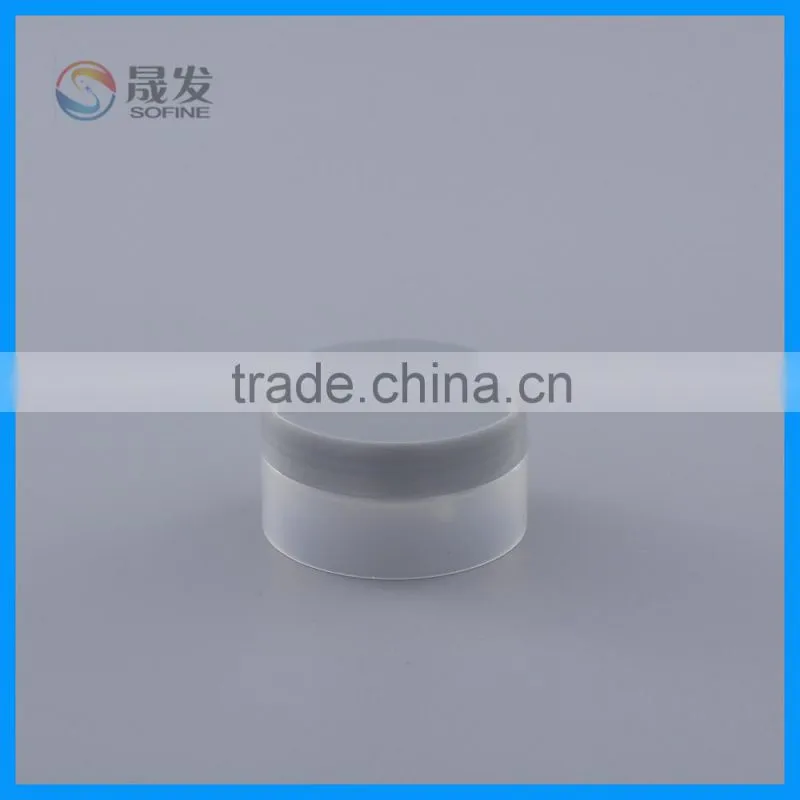 Round pp mini cosmetic empty jar