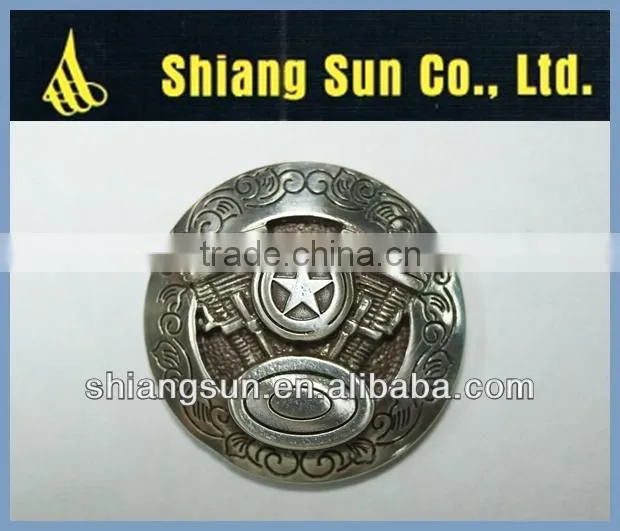 New Products top design metal belt buckle manufacturers belt for men