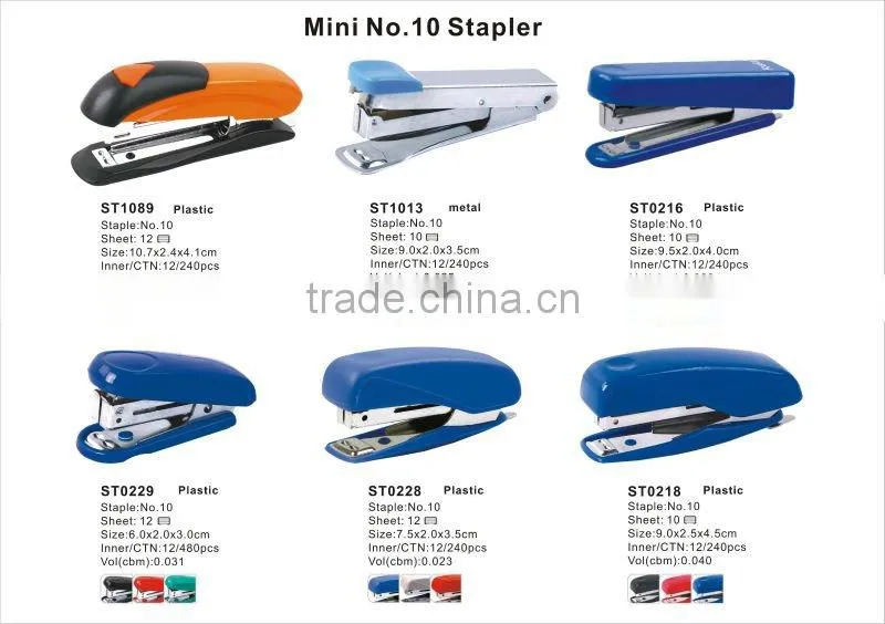 Popular Metal Mini No.10 Stapler