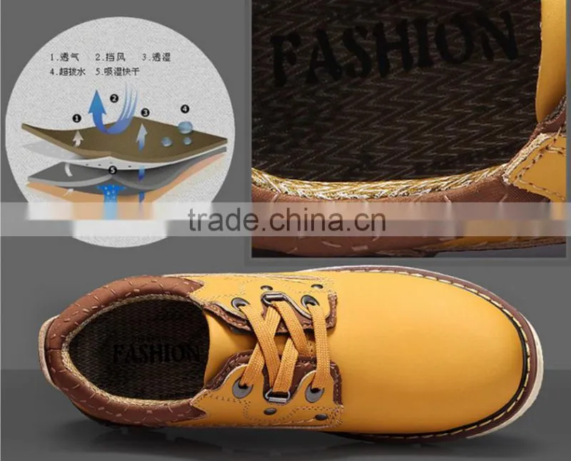 autumn winter fashion casual leather fashion man shoe