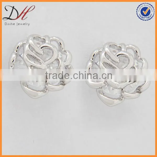 daihe copper shining invisible earrings