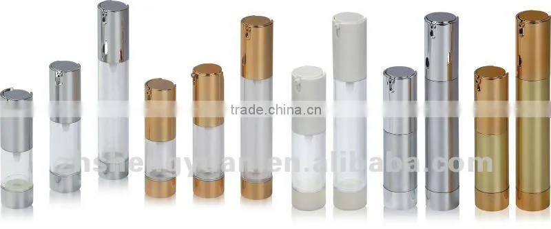 12ml /15-18ml /30ml airless pump cosmetic bottle