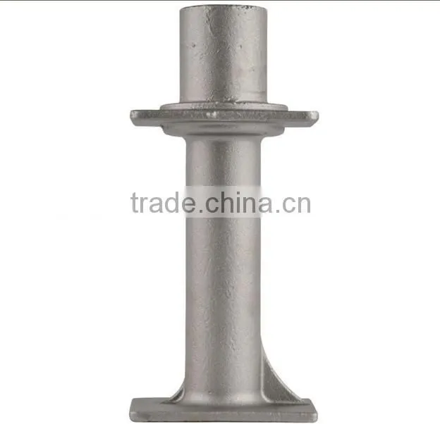 Hot forged Mining machine parts hole pipe connection parts