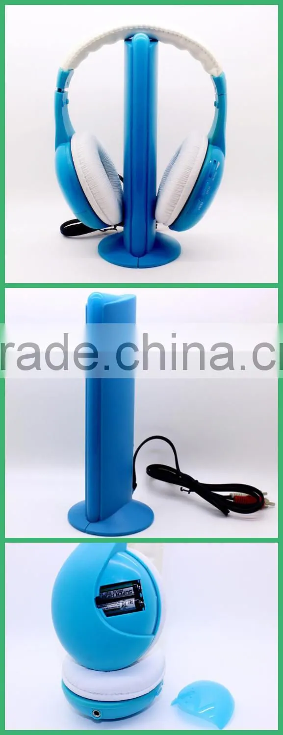 5 in 1 wireless headphone with FM radio + wireless chatting+ wireless monitor (OS - MH2001A)