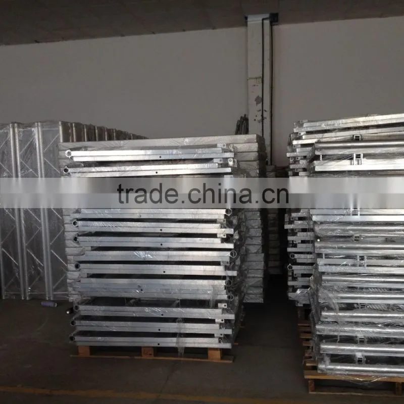 aluminum portable folding stage