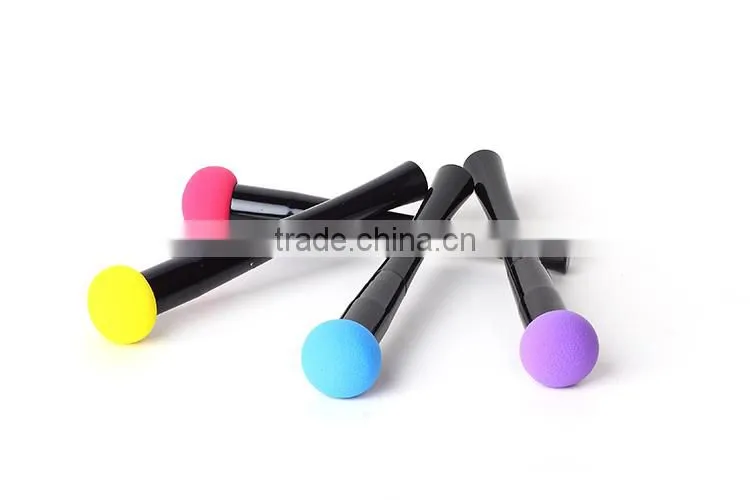 MY GIRL Unique Design Long Handle Powder Puff, Cosmetic Sponge Powder Puff
