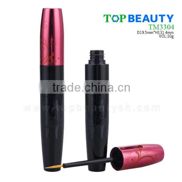 TM3304- Hot Selling Round Cosmetic Aluminum Mascara Tubes
