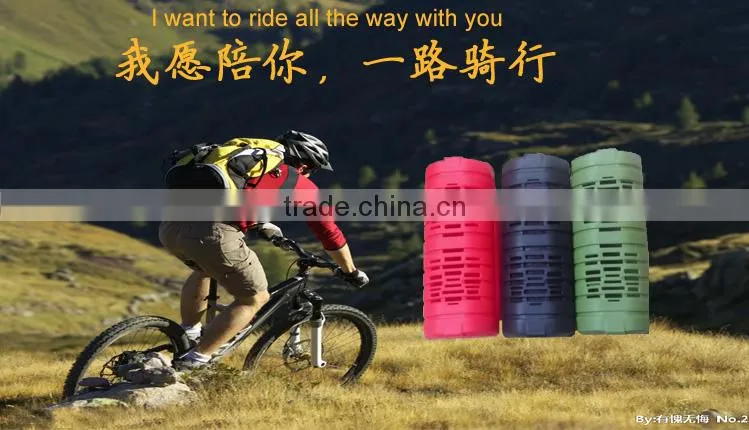 2015 new outdoor sport wireless bluetooth speaker with waterproof function and TF