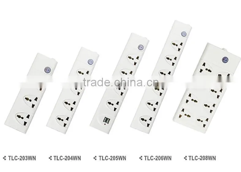 Standard Grounding Universal Type Power Extension Socket