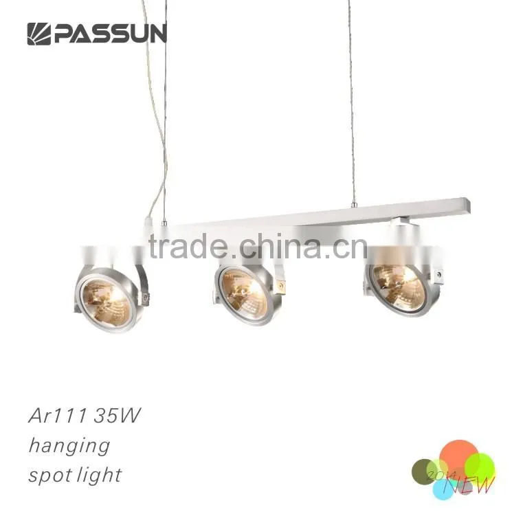 IP20 4*35w halogen hanging pendant light 120x950x1000mm halogen pendant light