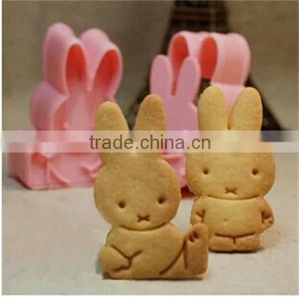 3d stamp cake tools plastic Cartoon shaped cookie cutter
