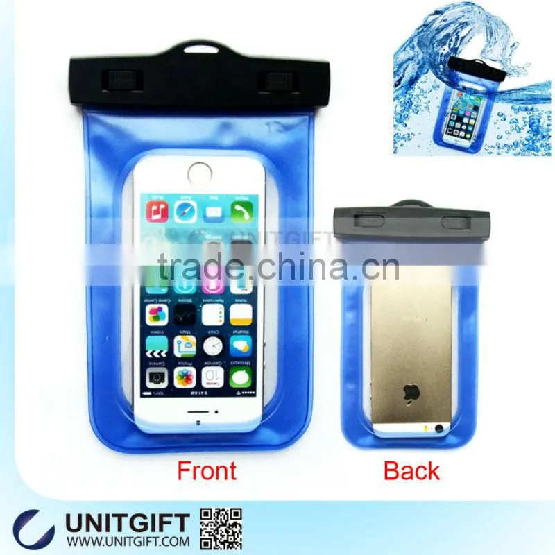 Eco-friendly pvc waterproof bag Custom print waterproof case