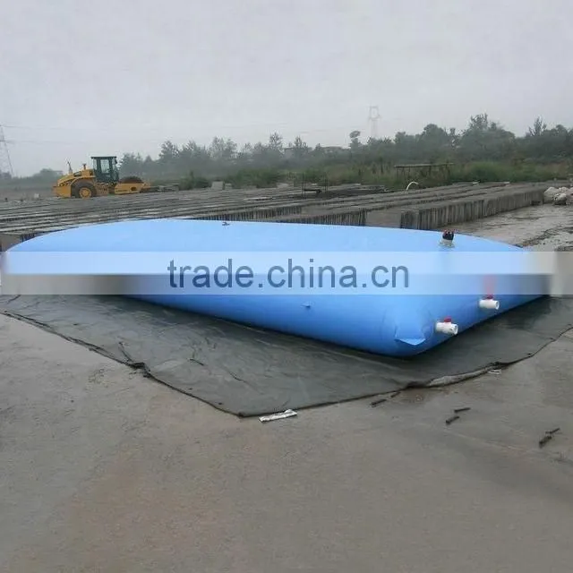 Flexible PVC Water Tank/Pillow Tank/Onion Tank 1200gsm 1000D*1000D 20*20 For Water Saving(Capacity:75lt)